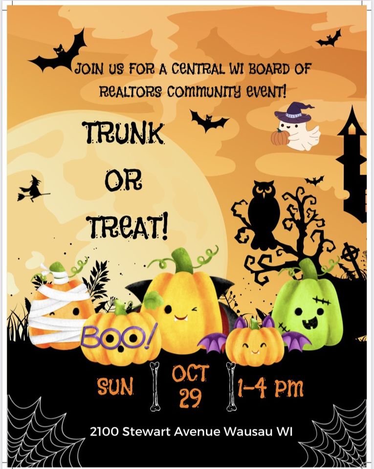 Join us for the 1st Annual CWBR Cares Trunk or Treat